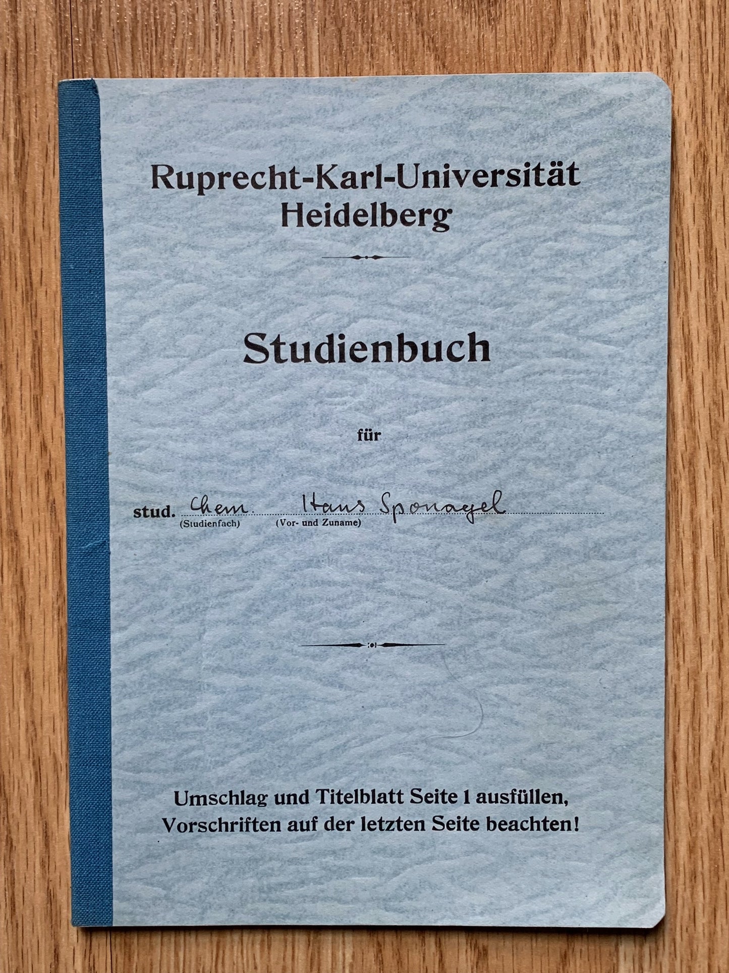 WW2 Heidelberg University student grouping - MIA Eastern Front