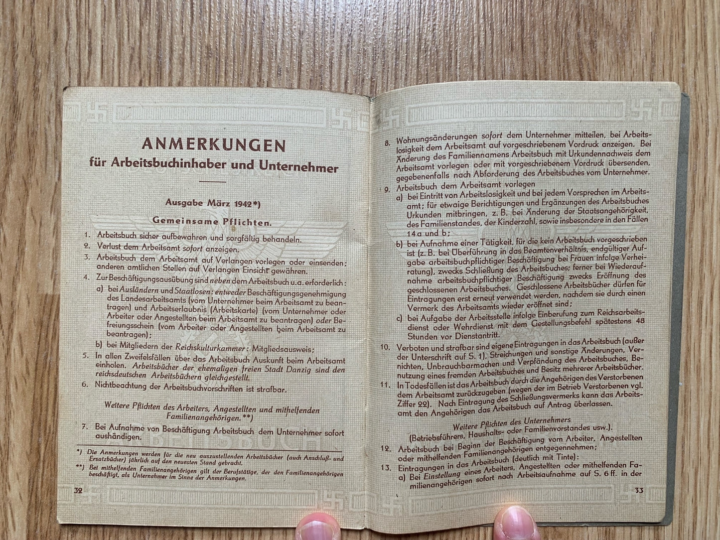 3rd edition Arbeitsbuch, late war - teenage factory worker