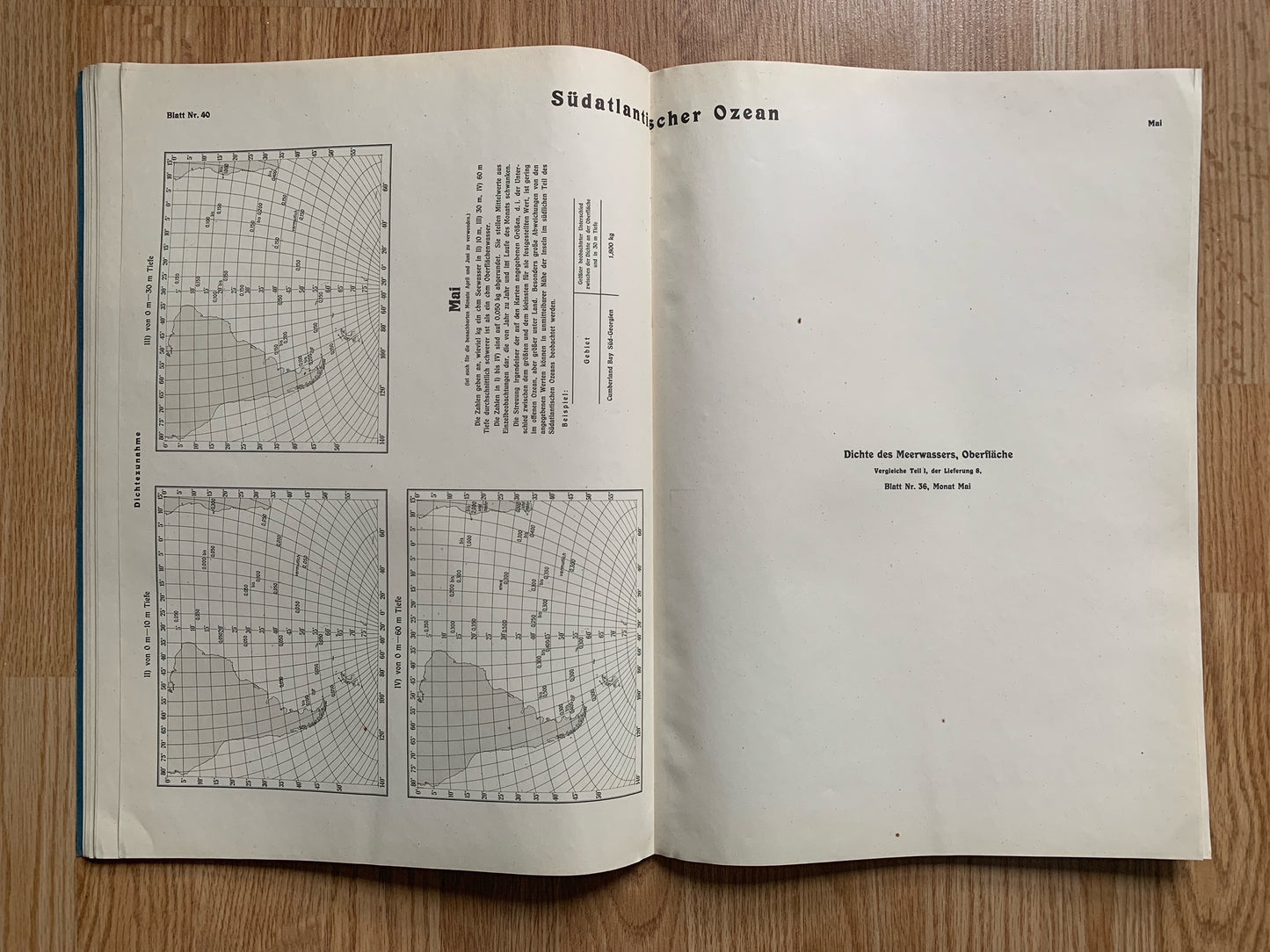 Kriegsmarine atlas of the Atlantic Ocean