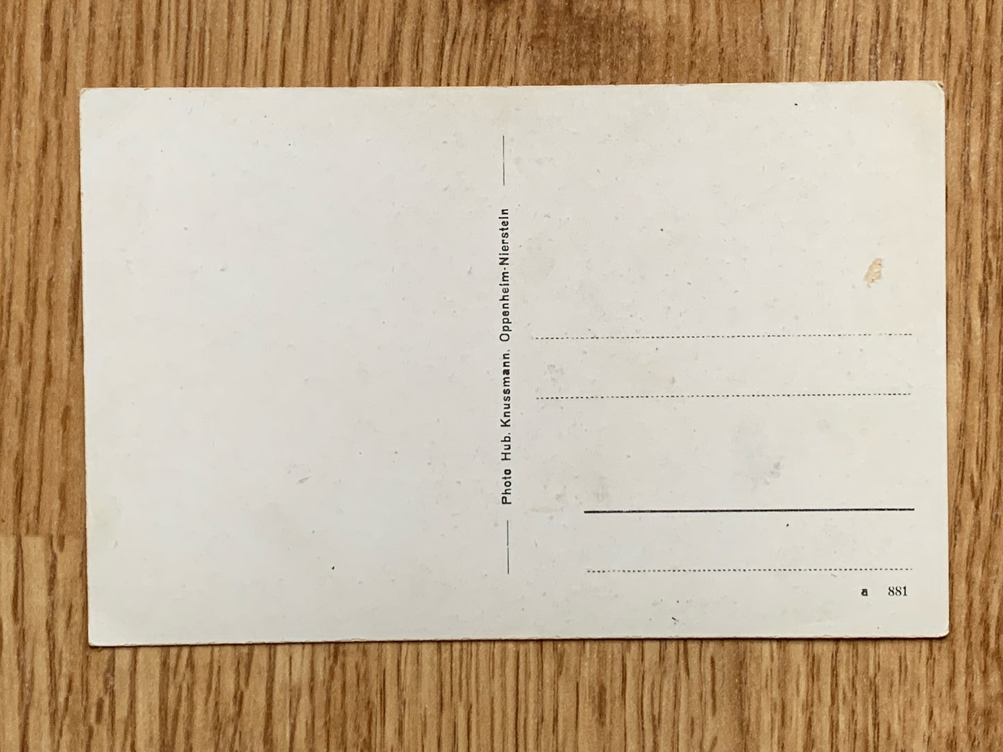 WW2 German photo postcard - RAD unit HQ