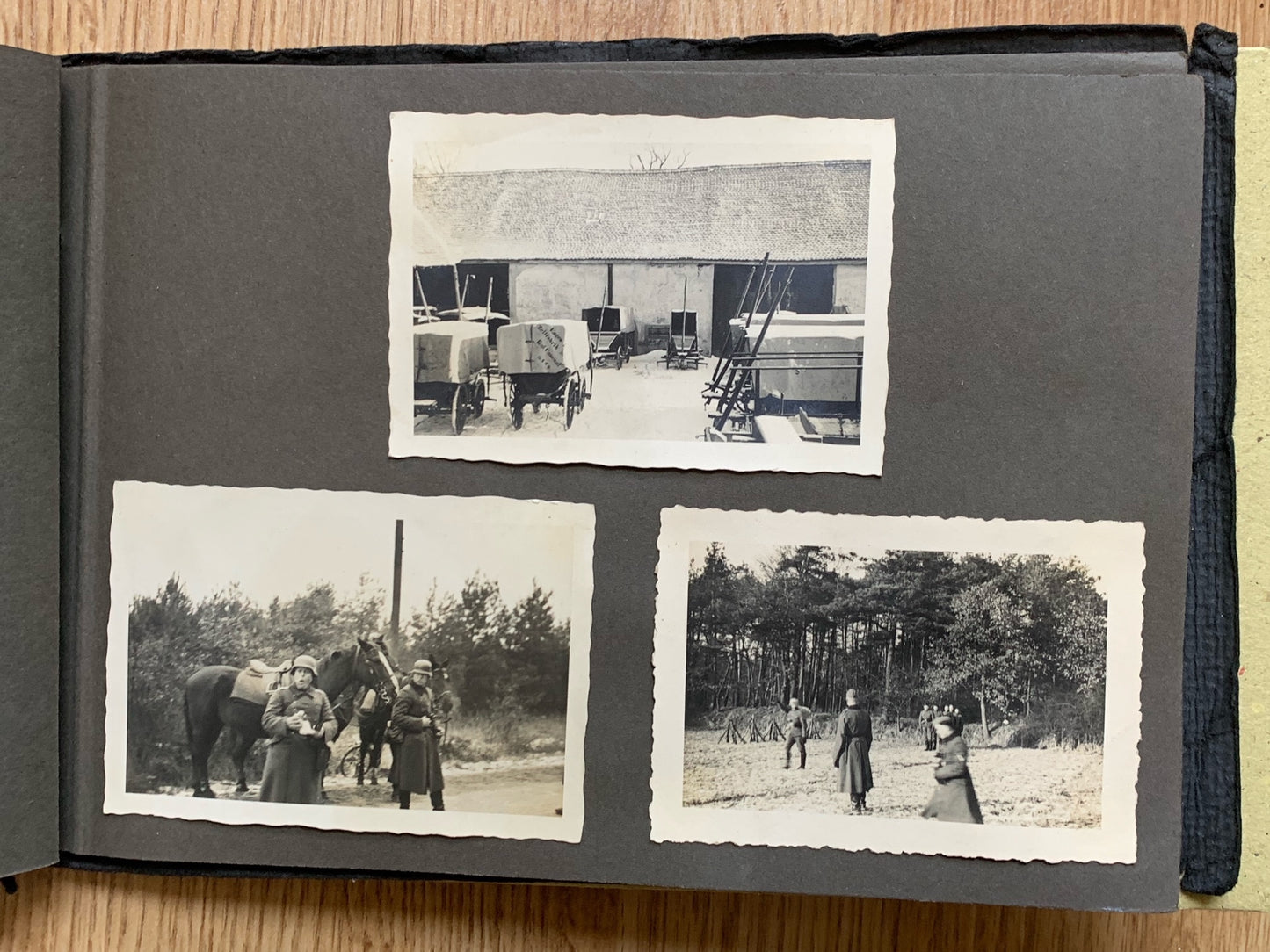 German WW2 photo album, Artillery / French 1940 campaign