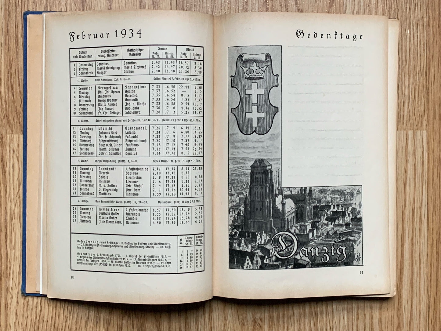 Daheim Kalender - 1935 edition