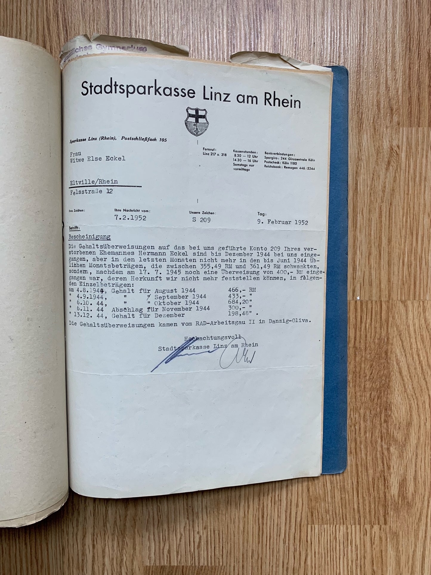 Document grouping - decorated Heer and RAD officer, KIA 1945