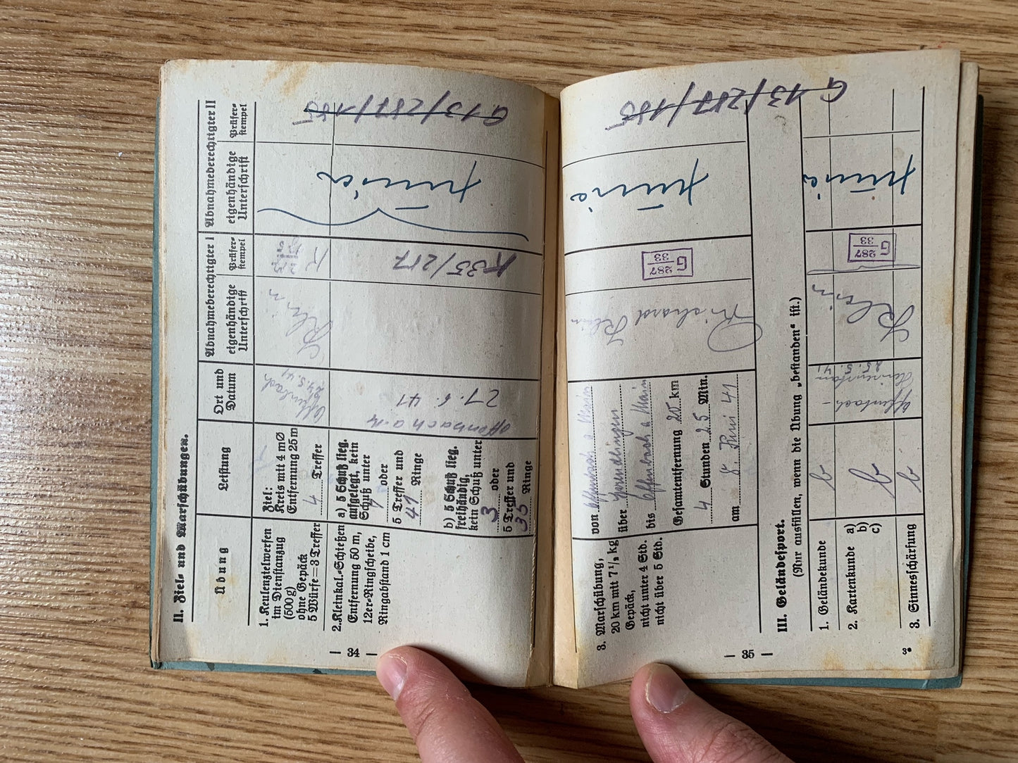 HJ membership pass and awards book, same person