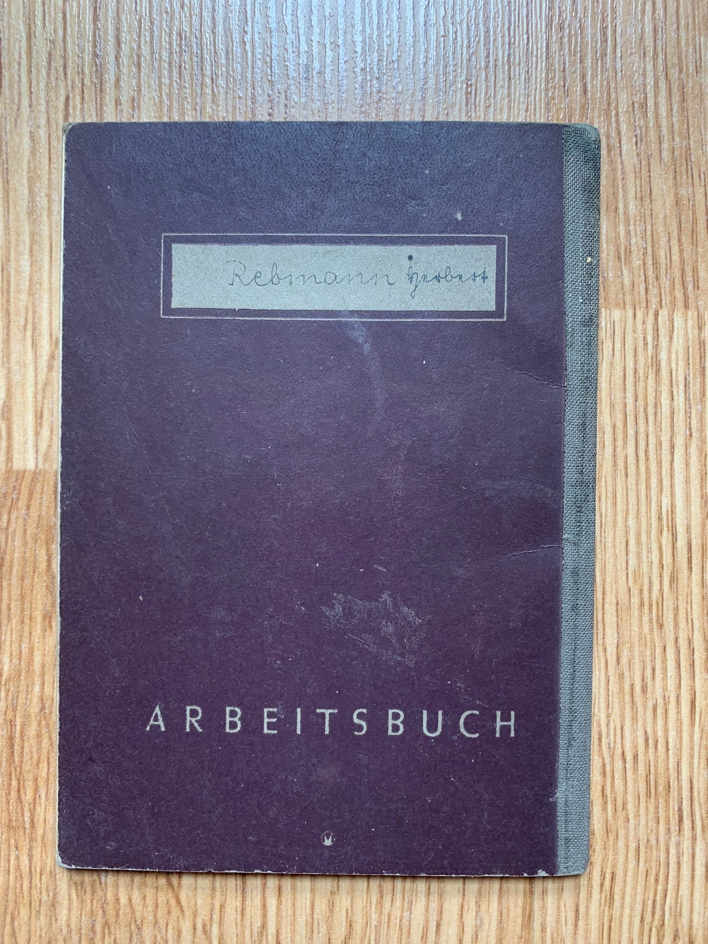 3rd edition Arbeitsbuch, late war - teenage factory worker