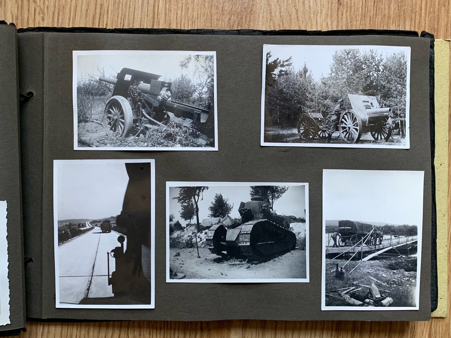 German WW2 photo album, Artillery / French 1940 campaign