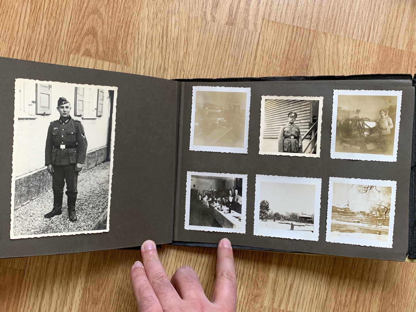 German WW2 photo album, Artillery / French 1940 campaign