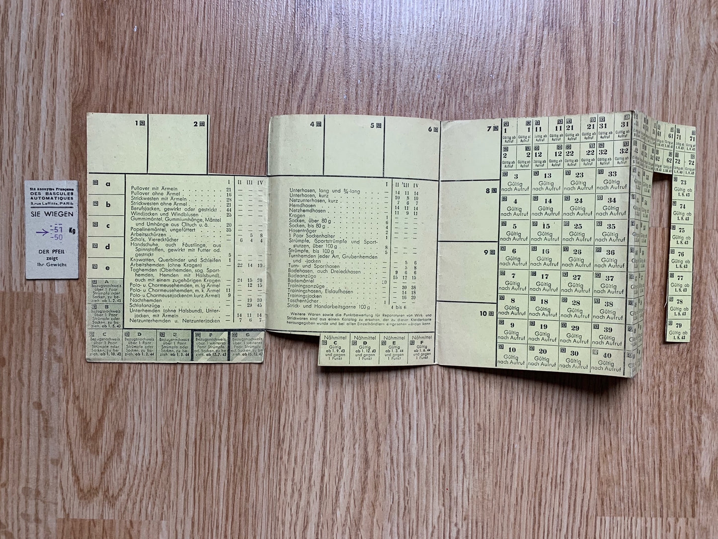Arbeitsbuch and document grouping - same family