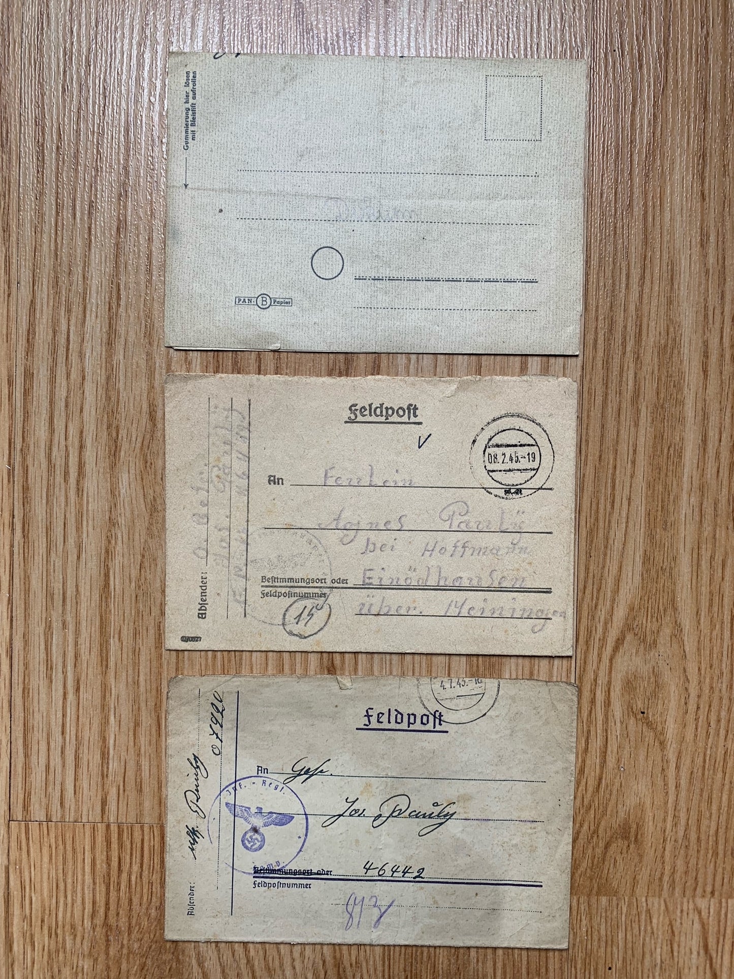 Arbeitsbuch and document grouping - same family