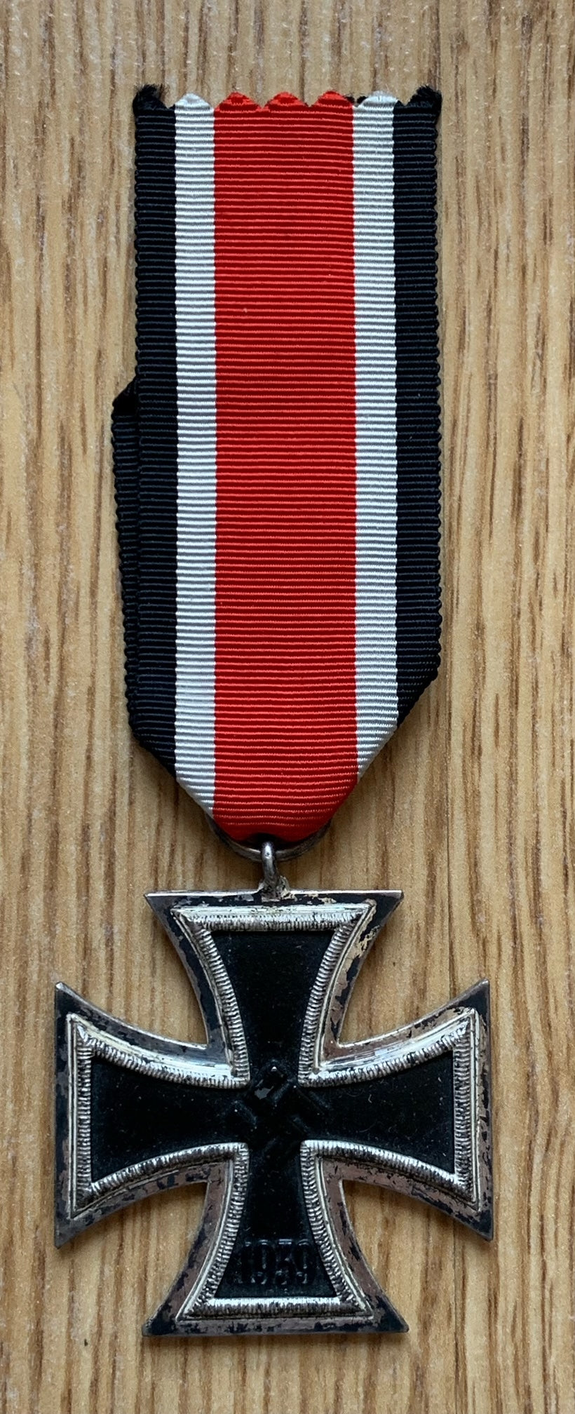 Artillery Officer Soldbuch and Iron Cross grouping
