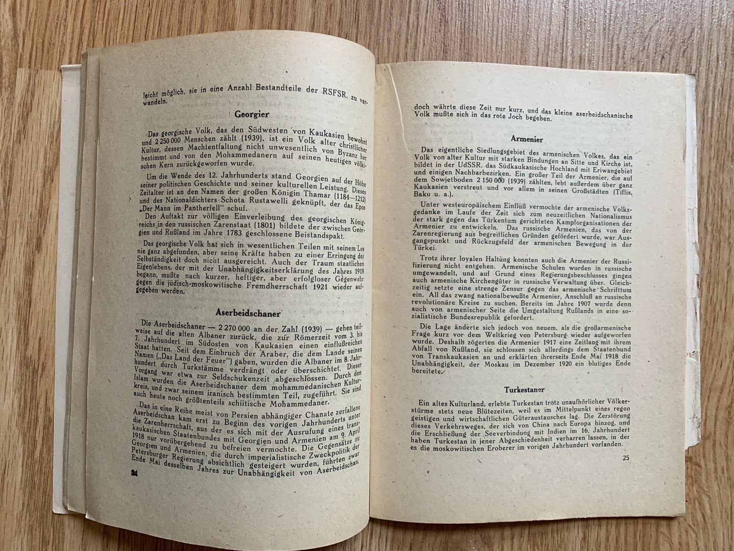 Wehrmacht OKW booklet - Die Sowjet Union 1943
