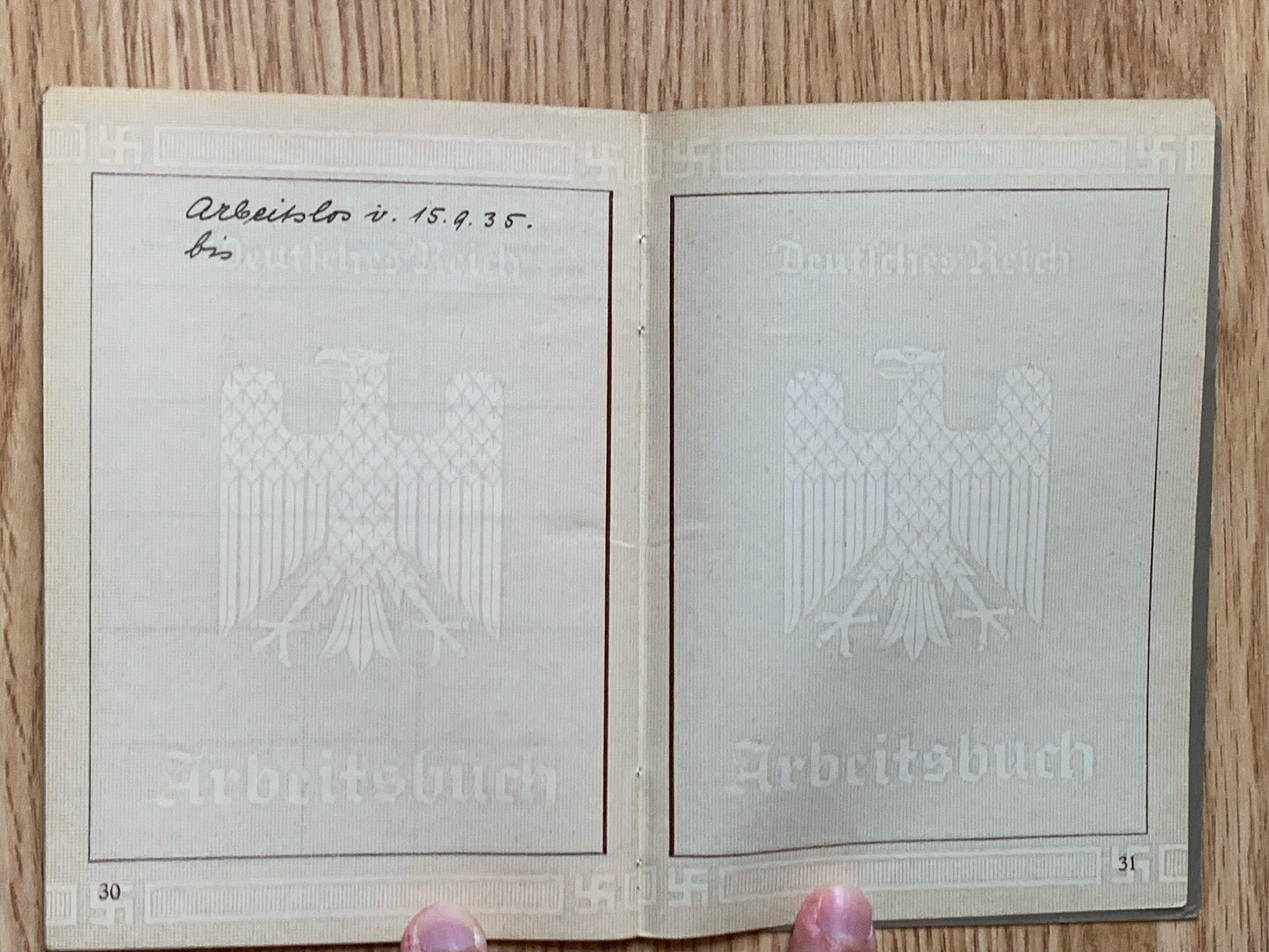 Arbeitsbuch - Metalworker, Wehrmacht and factories