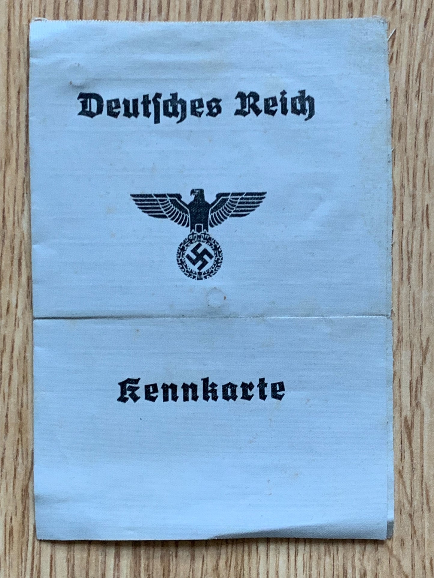 Kennkarte - 1942, Saarbrücken resident