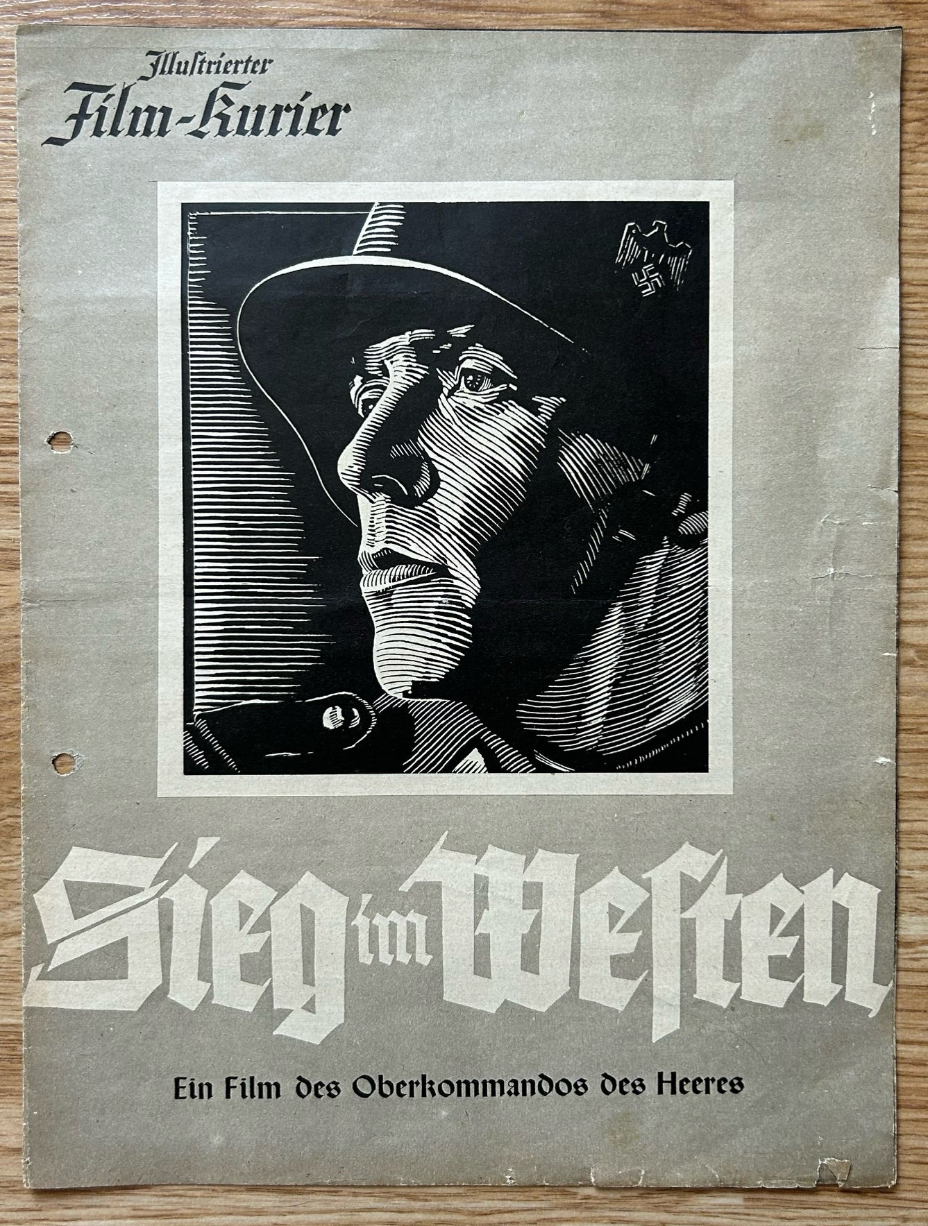 Sieg im Westen - 1941 propaganda film promotional magazine