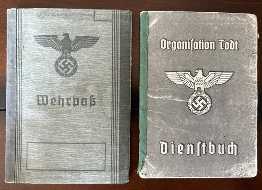 Wehrpass / OT grouping - Machine gunner, KIA Demyansk 1942