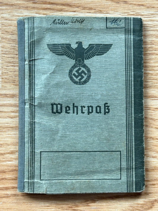 Wehrpass - Security unit Eastern Front / POW guard