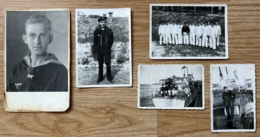 Kriegsmarine photo grouping - Black Sea sailors