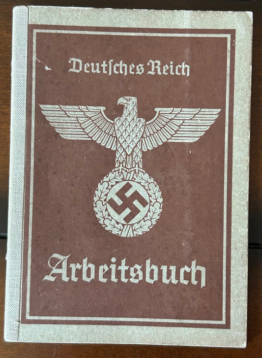 Arbeitsbuch - Berlin / Frankfurt engineer, weapons production