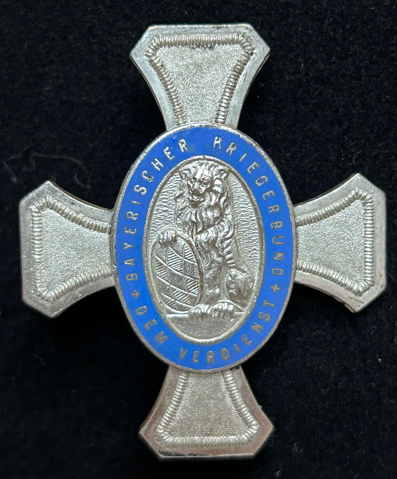 WW1 Bavarian soldiers veteran’s association cross