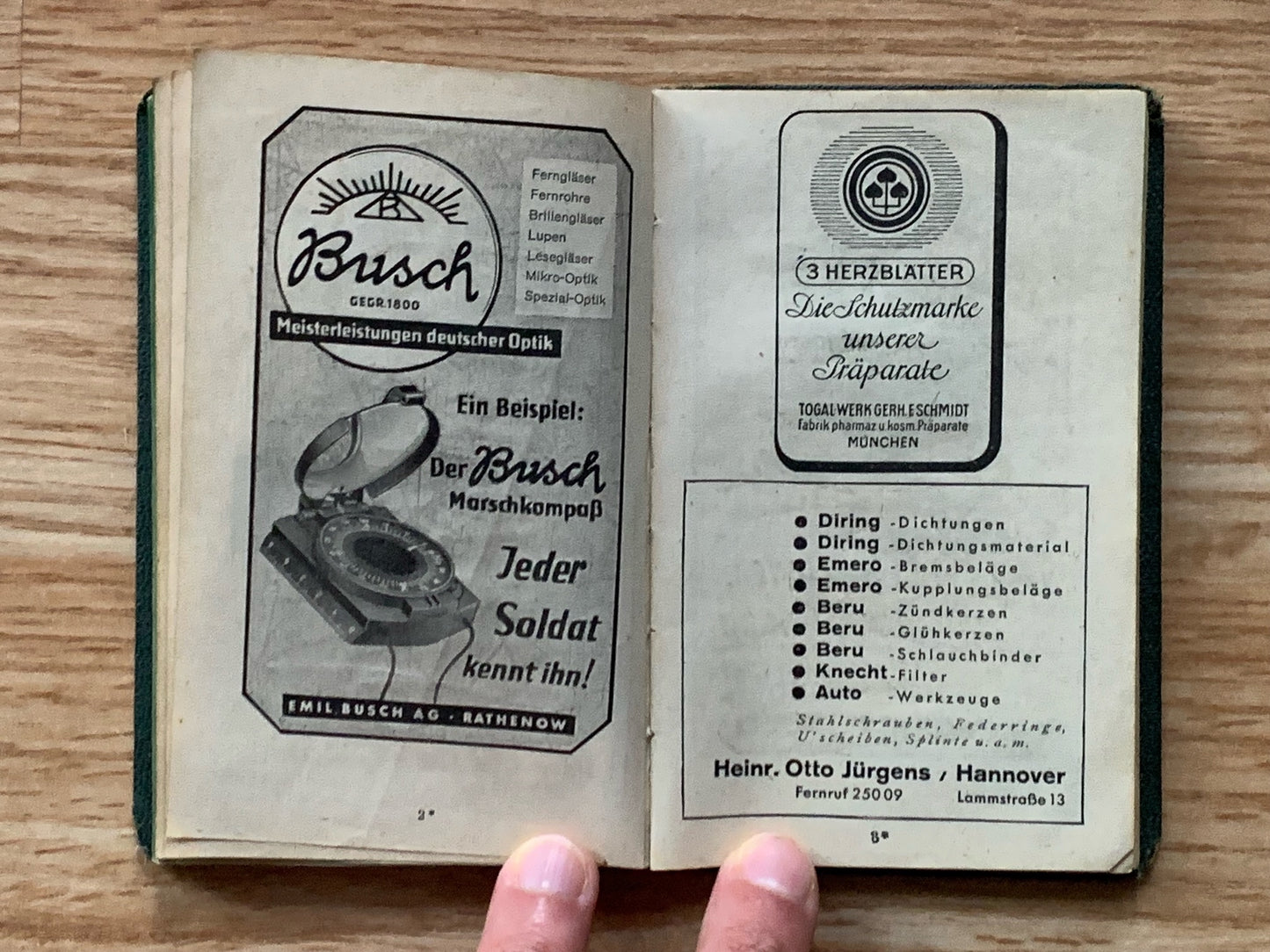 Der Soldatenfreund, soldier’s pocket journal - 1943 Luftwaffe edition