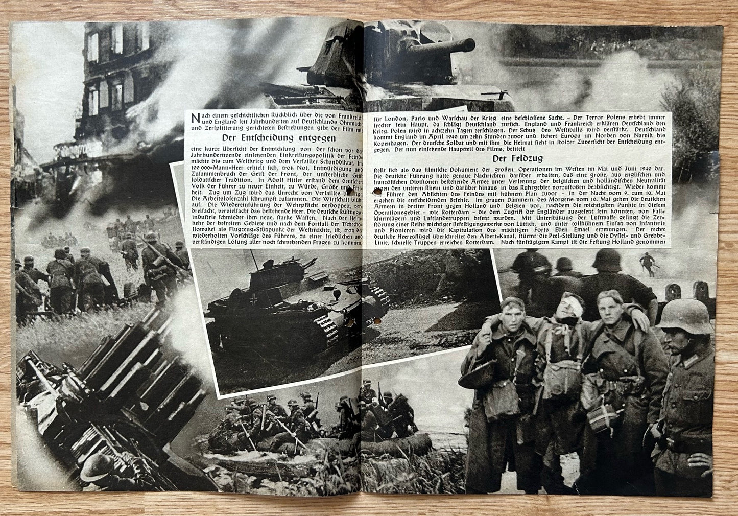 Sieg im Westen - 1941 propaganda film promotional magazine