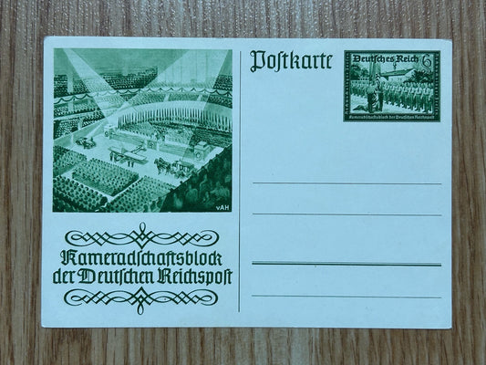 Deutsche Reichspost 1940 event postcard