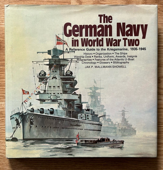 The German Navy in World War Two - hardcover reference book