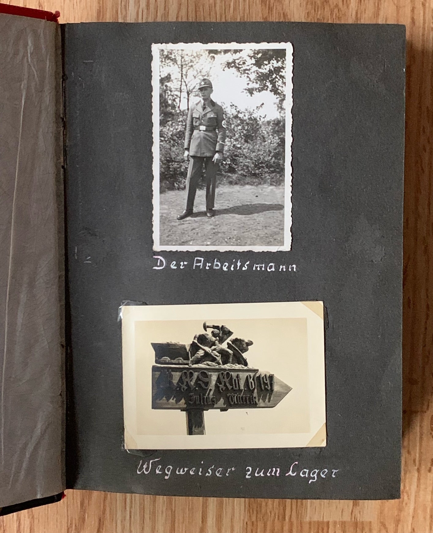 Luftwaffe / RAD photo album - Flak soldier’s service 1939-41