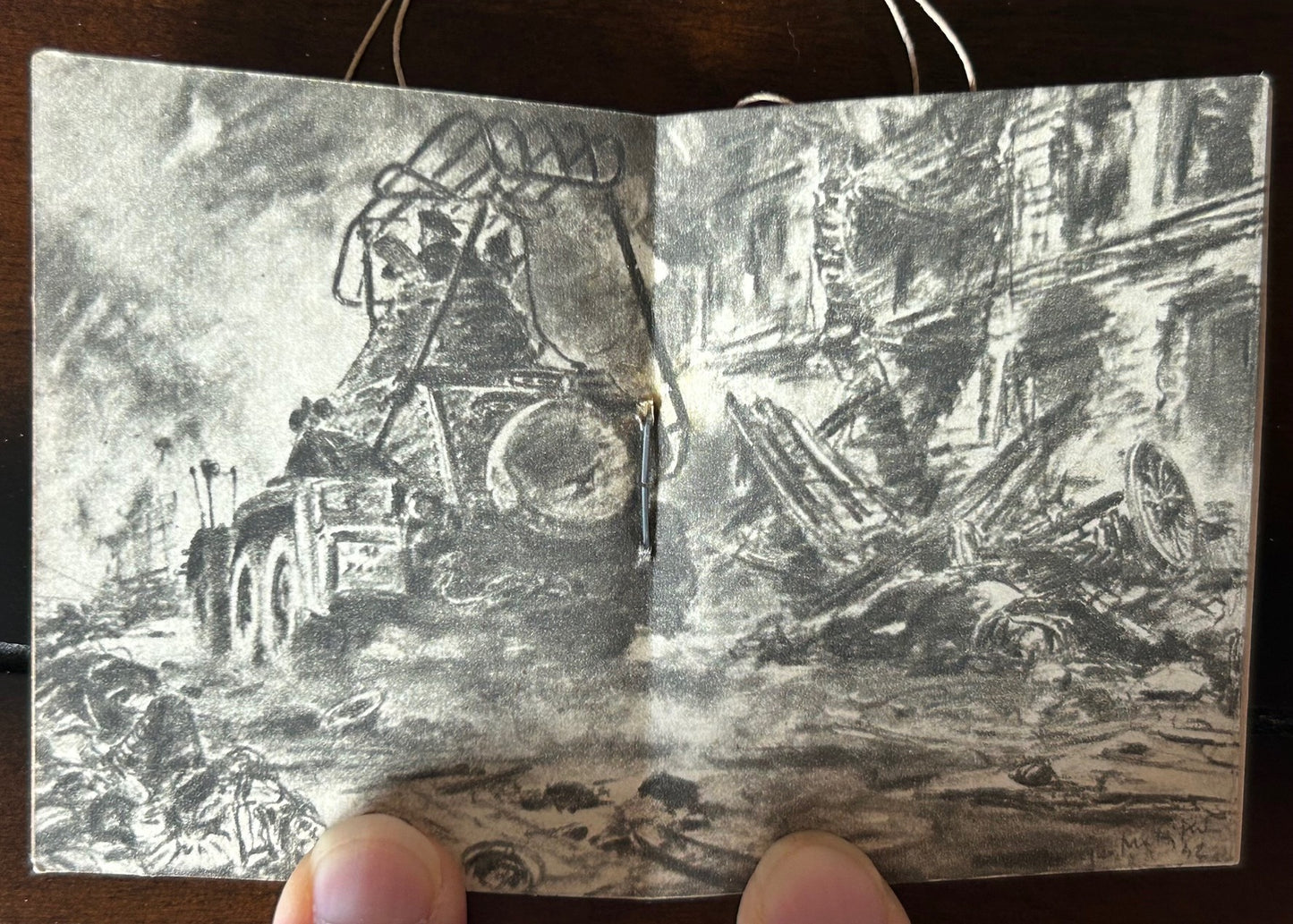 WHW booklet - Reconnaissance officer Gerhard Ball
