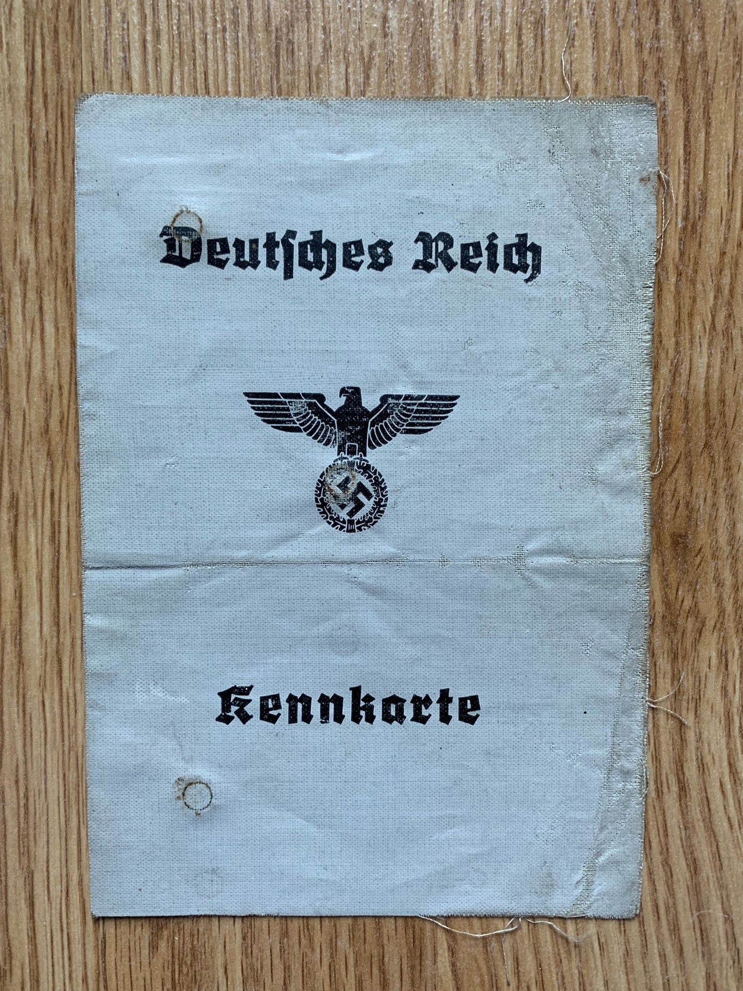 Kennkarte - 1942 Duisburg resident