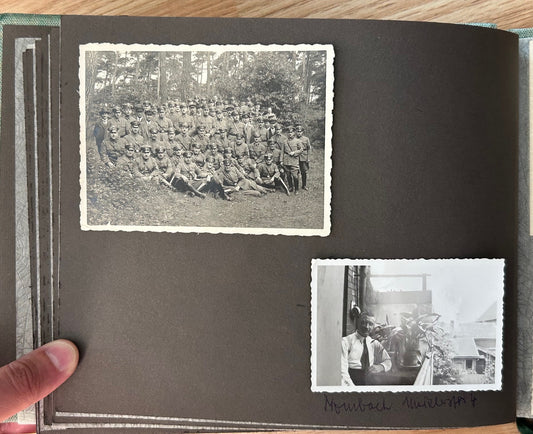 Photo album - Combat veteran, Heer and Stahlhelm