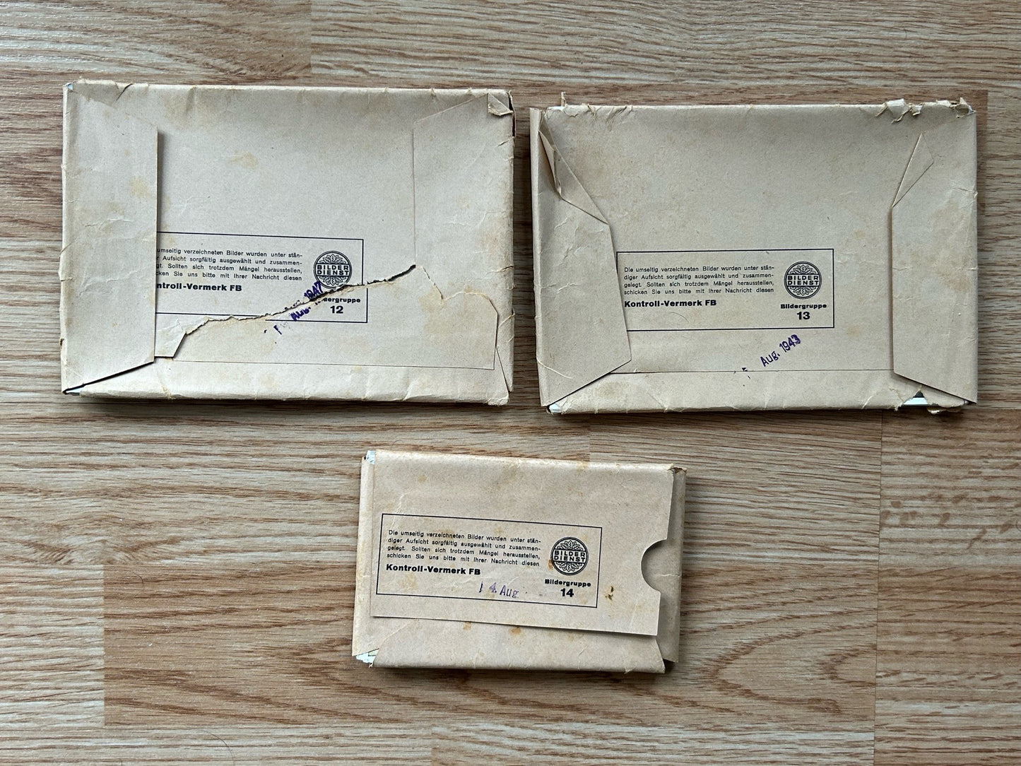 3 packages of Cigarette Cards - Deutsche Märchen series
