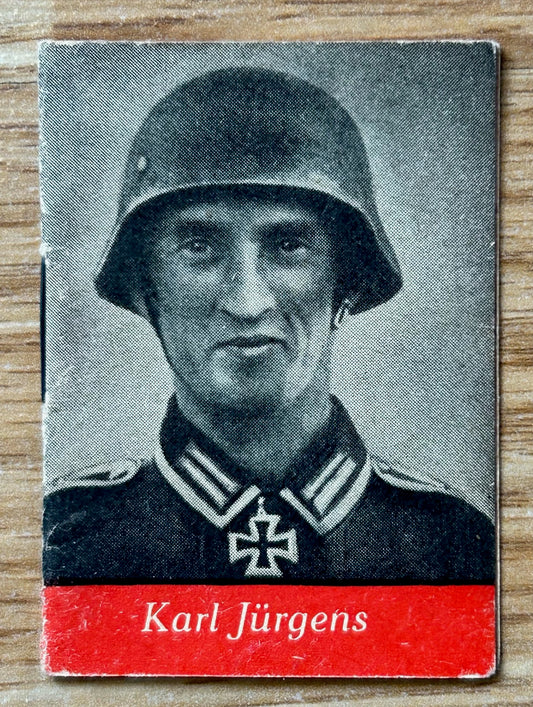 WHW donation booklet - Knight’s Cross winner Karl Jürgens