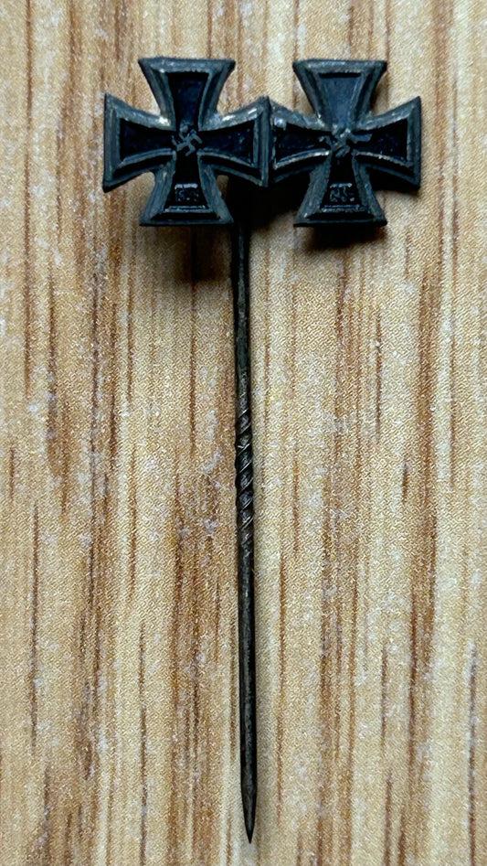 WW2 Iron Cross 1st and 2nd Class lapel pin