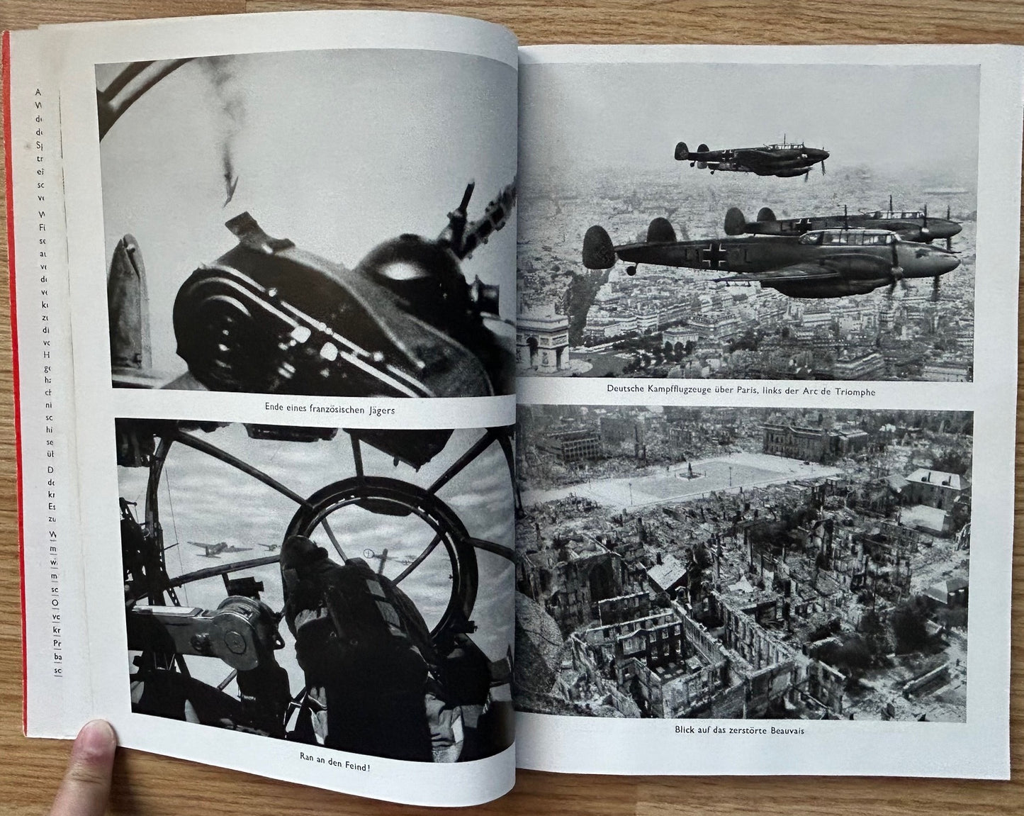 Mit Hitler im Westen softcover book 1940 - Hoffmann photos
