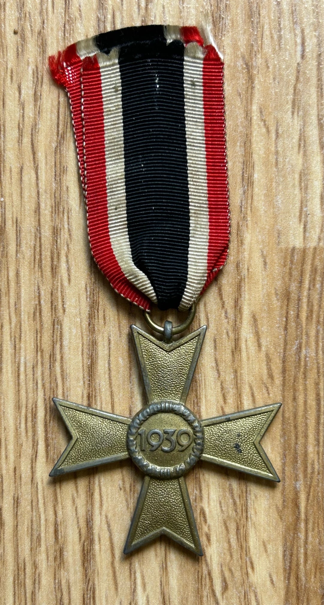 War Merit Cross 2nd Class without Swords - Maker marked 107
