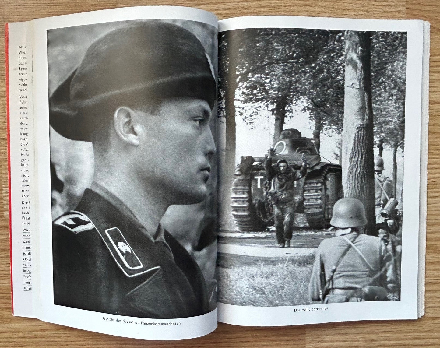 Mit Hitler im Westen softcover book 1940 - Hoffmann photos