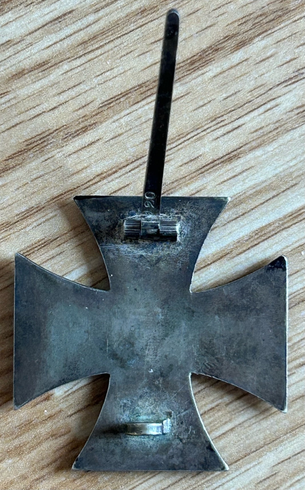 WW2 Iron Cross 1st Class - maker marked 20