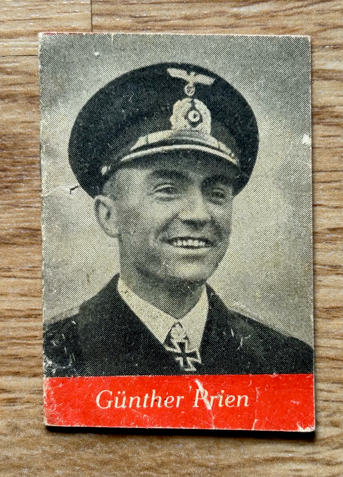 WHW donation booklet - submarine captain Günther Prien