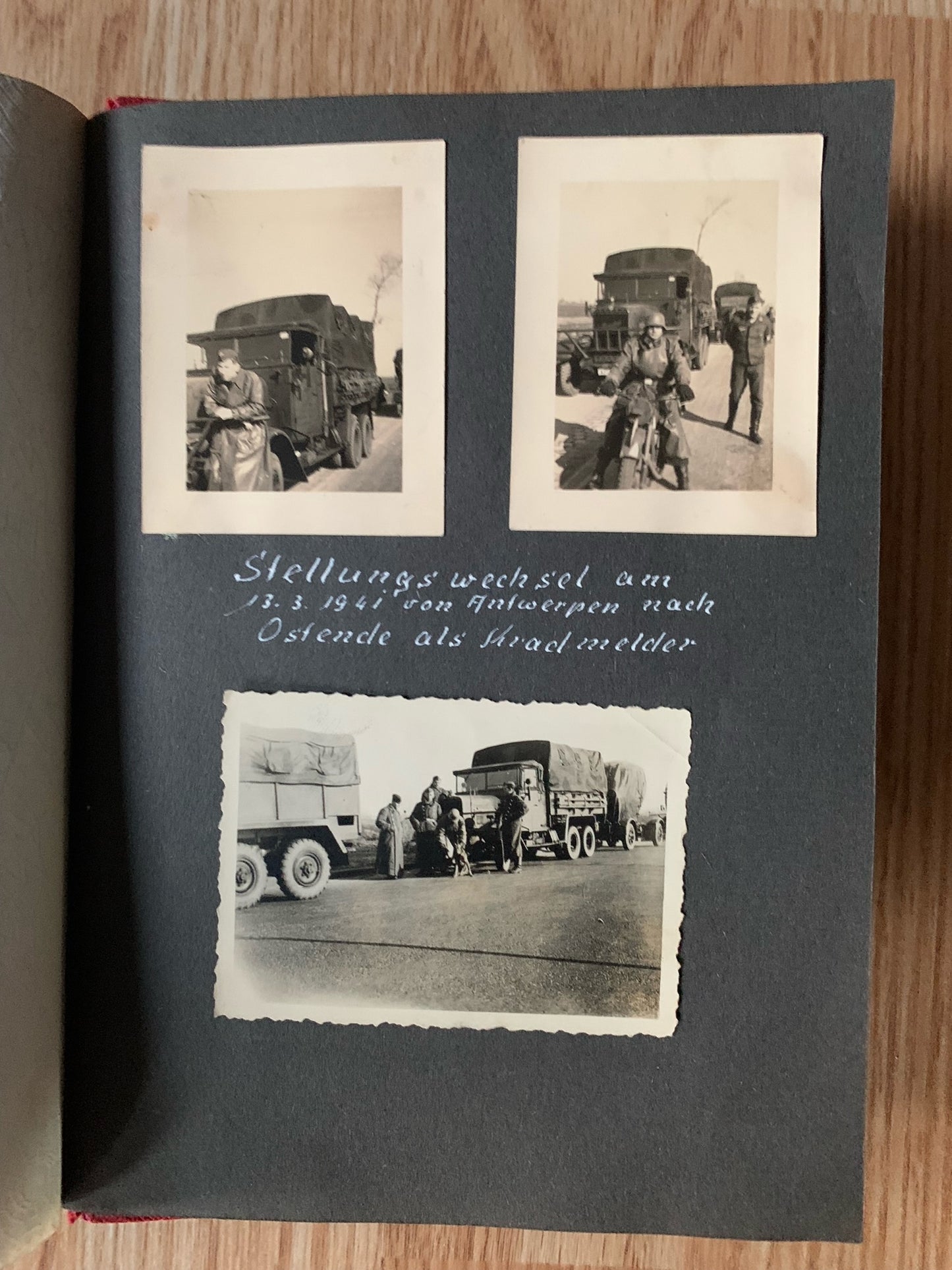 Luftwaffe / RAD photo album - Flak soldier’s service 1939-41