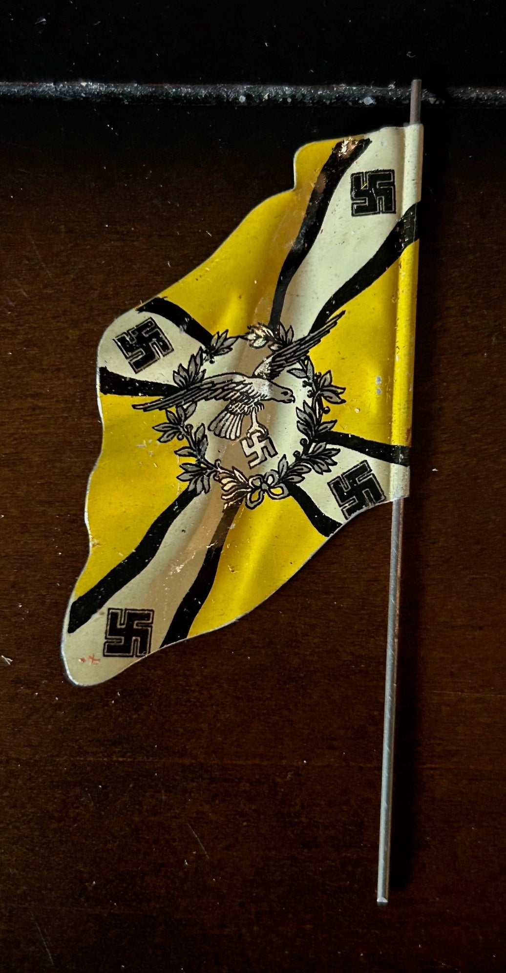 Luftwaffe ground troops toy flag