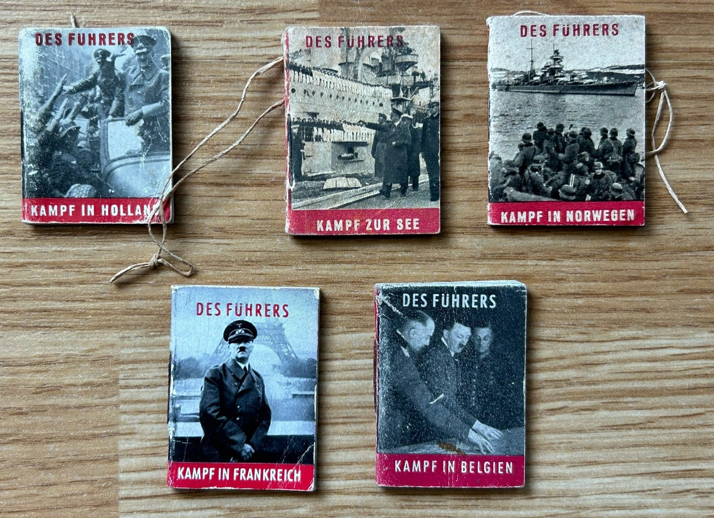 WHW donation booklets - Complete series, “Kampf” series