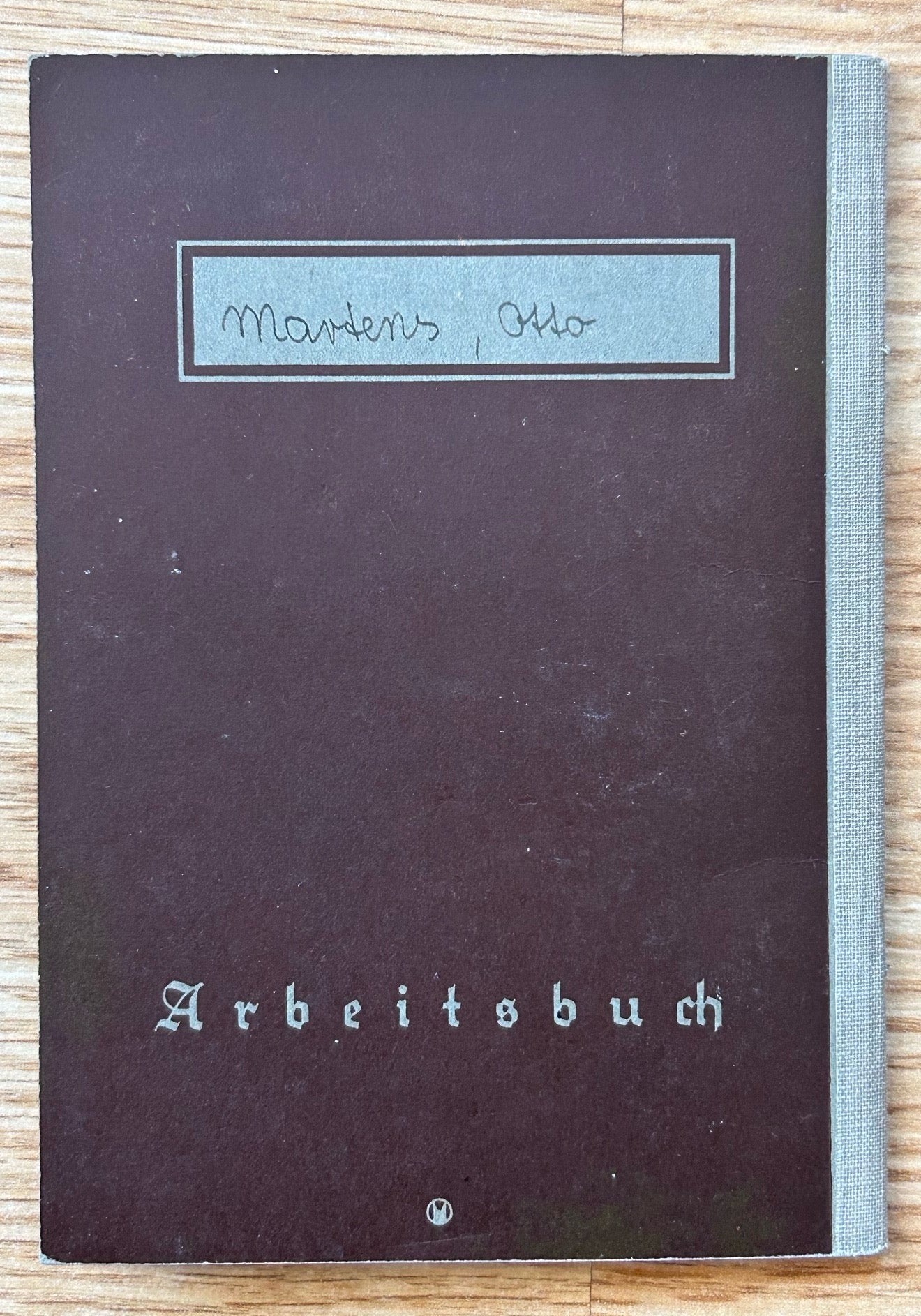 Arbeitsbuch - Printing press employee, Düsseldorf