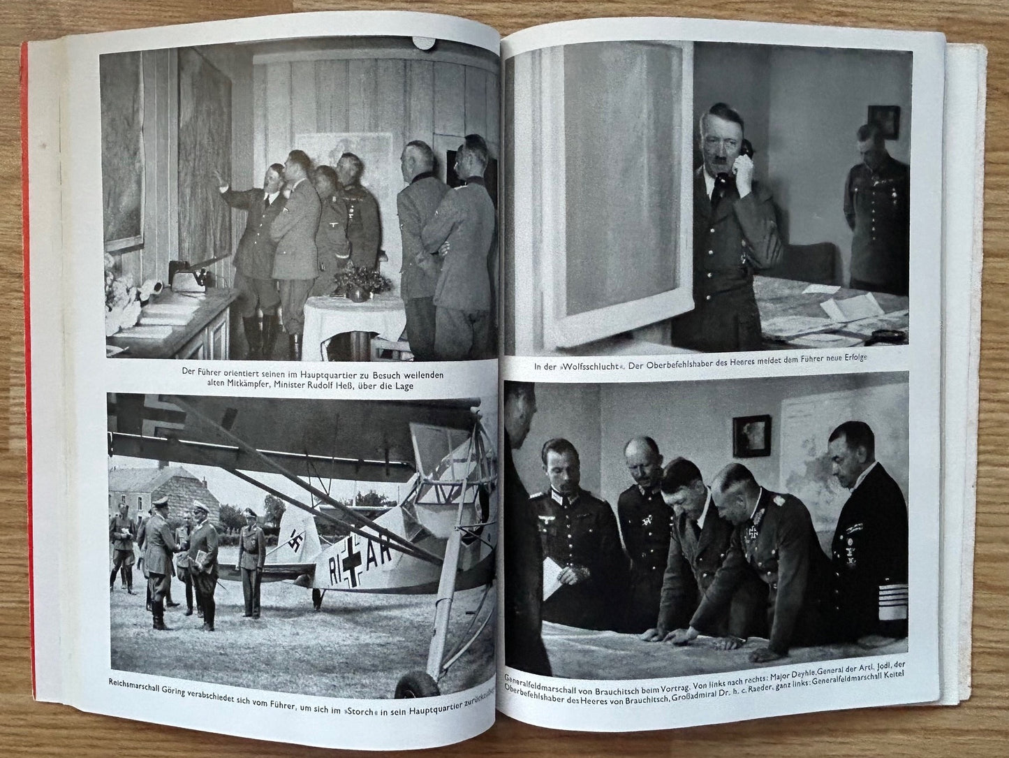 Mit Hitler im Westen softcover book 1940 - Hoffmann photos