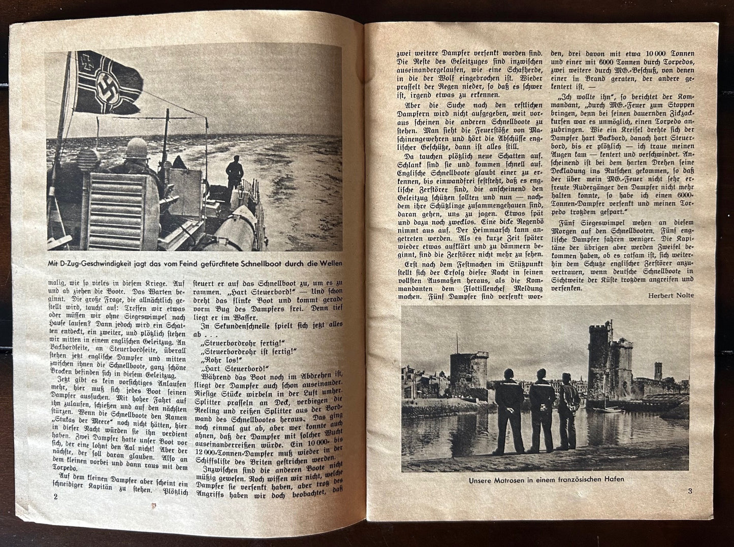 Kleine Kriegshefte nr. 7 - Ran an den Feind! 1940 booklet