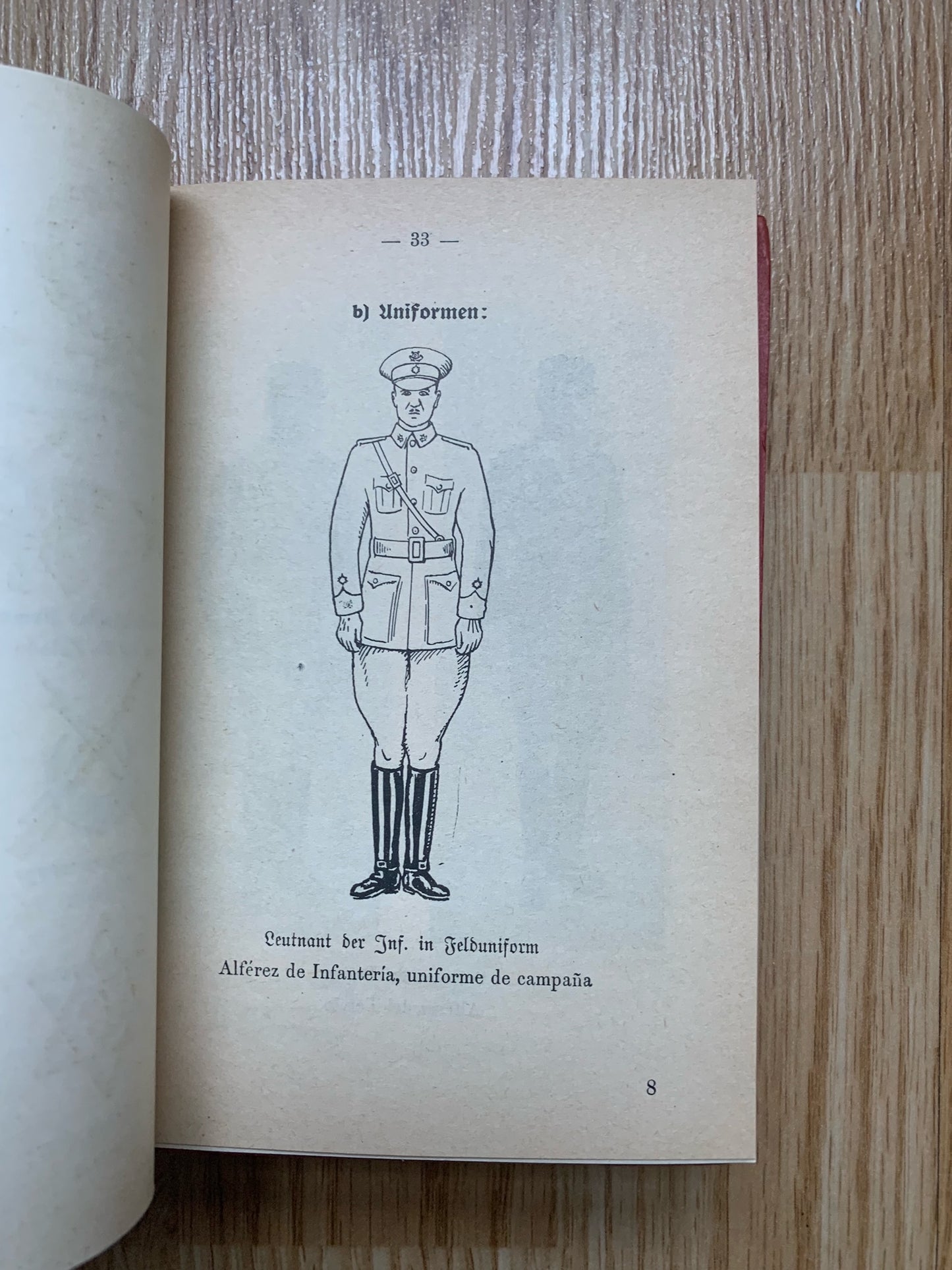 WW2 German Army reference book - Spanish military 1941