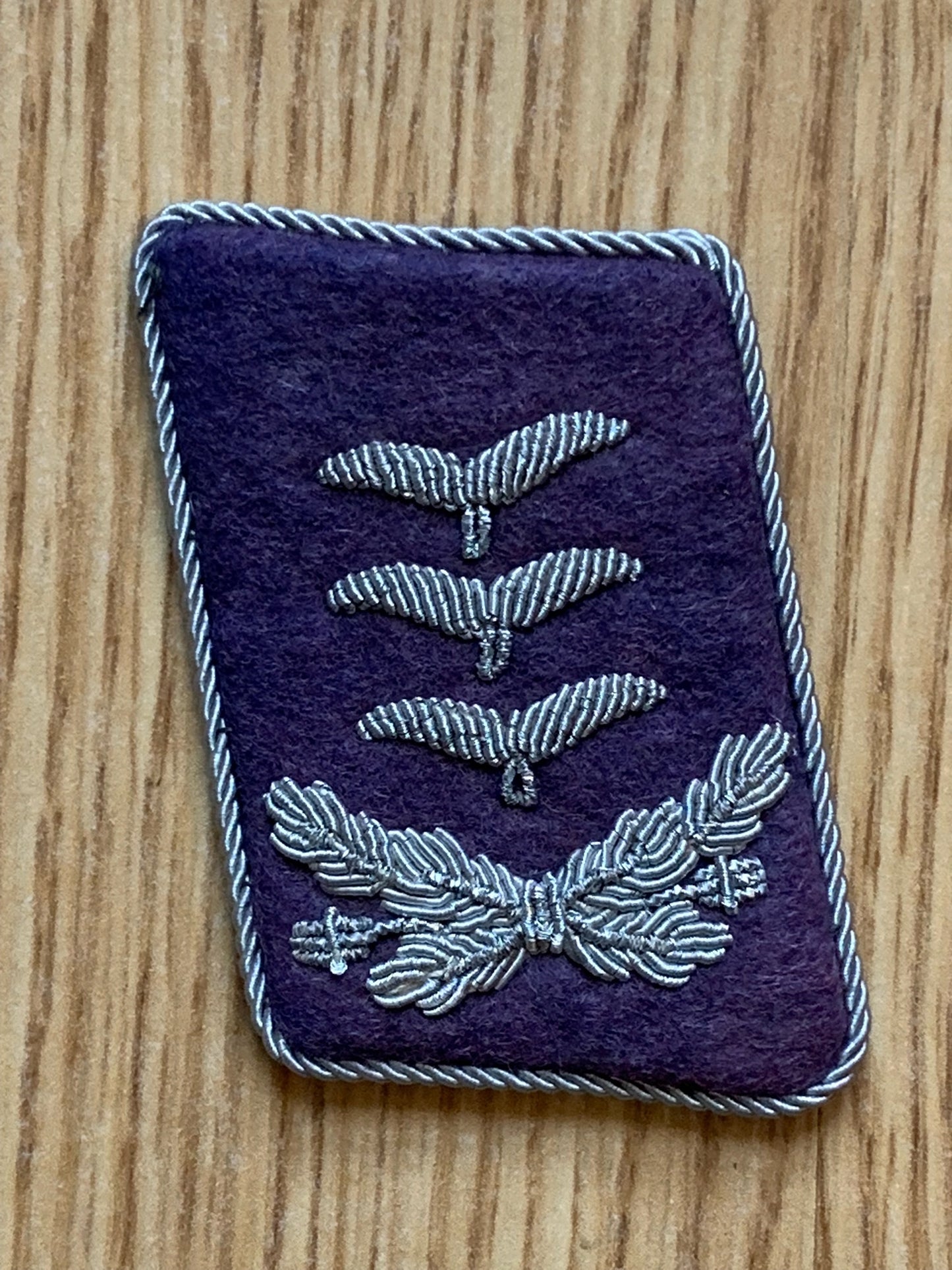 Luftwaffe Medical officer rank collar tab