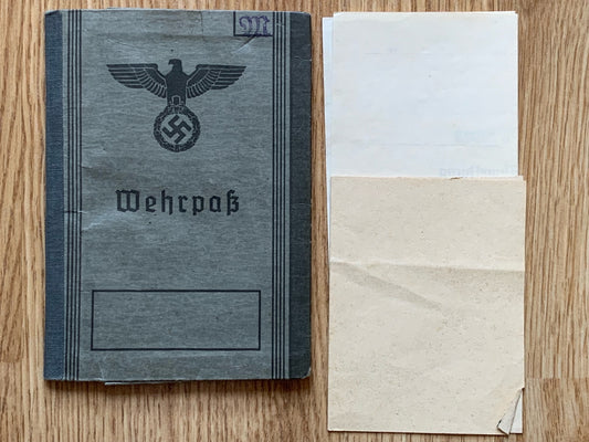 Wehrpass - Northern Germany resident