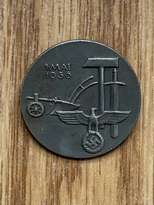 1. Mai 1936 German tinnie