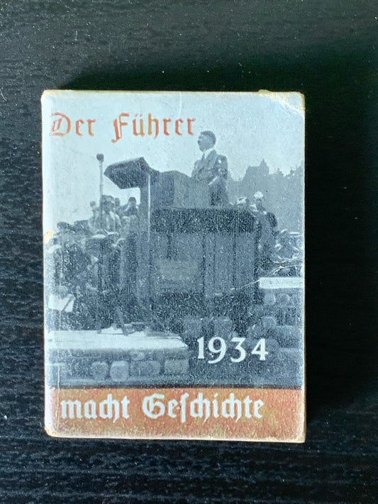 WHW donation booklet - Der Führer macht Geschichte 1934